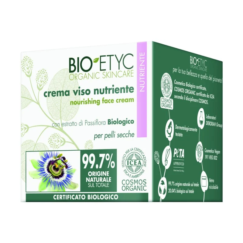 Bioetyc Organic Skincare Crema Viso Nutriente 50ml