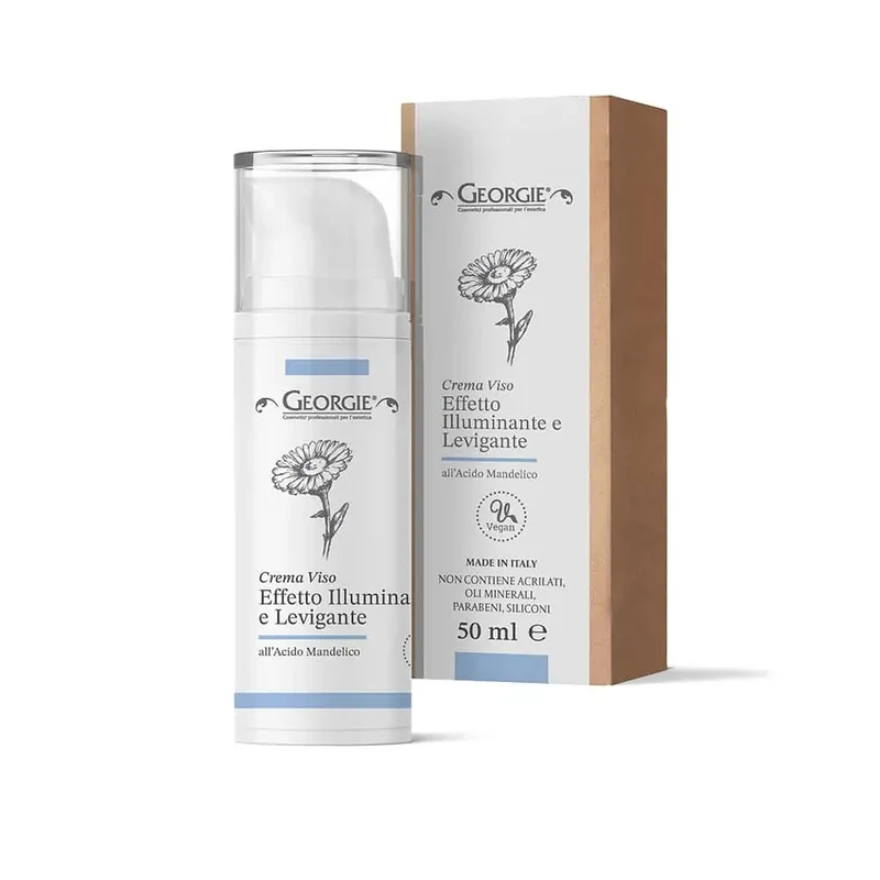 GEORGIE CREMA VISO EFFETTO ILLUMINANTE E LEVIGANTE ALL'ACIDO MANDELICO 50ML