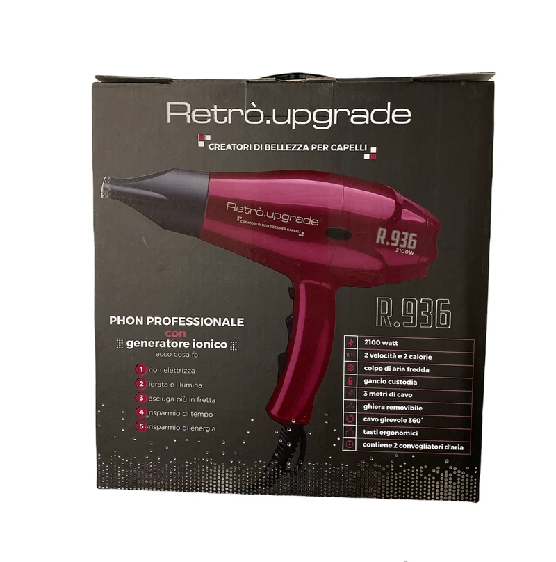 Retro.Upgrade C.936 Phon Professionale Rosso 2100W