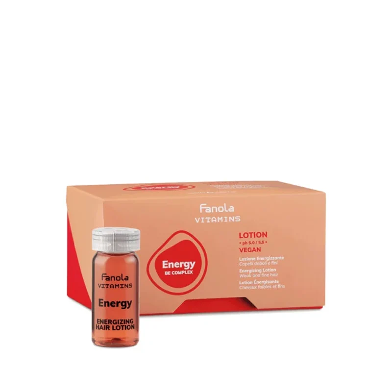 FANOLA LOTION VEGAN ENERGY BE COMPLEX 12 X 10 ML