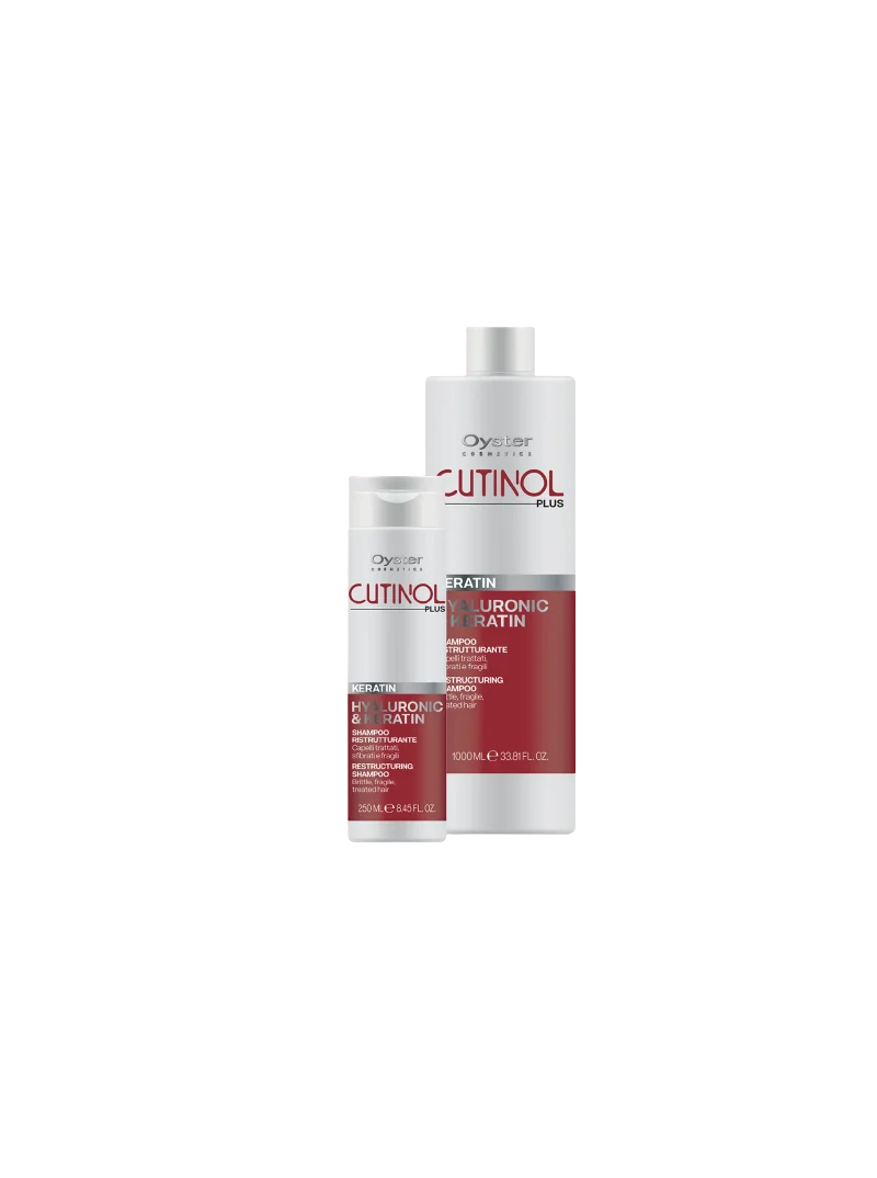 OYSTER CUTINOL PLUS SHAMPOO RISTRUTTURANTE KERATIN