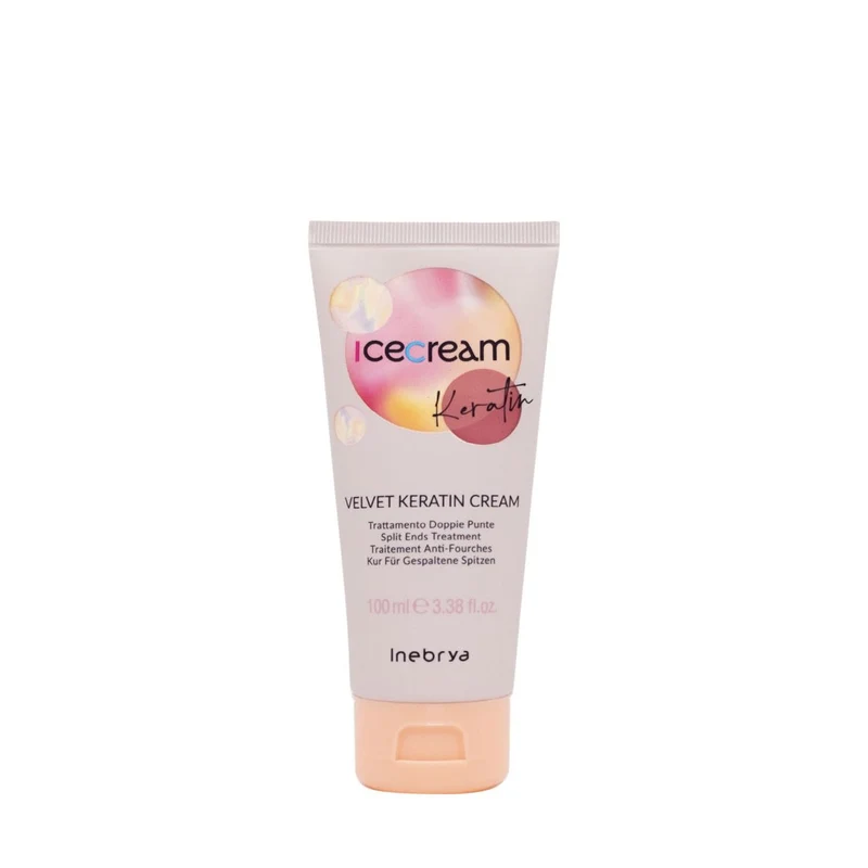 INEBRYA KERATIN VELVET CREAM TRATTAMENTO DOPPIE PUNTE 100 ML
