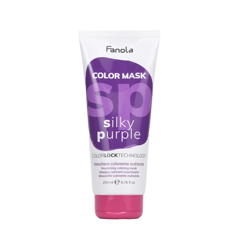 FANOLA COLOR MASK SILKY PURPLE 200 ML