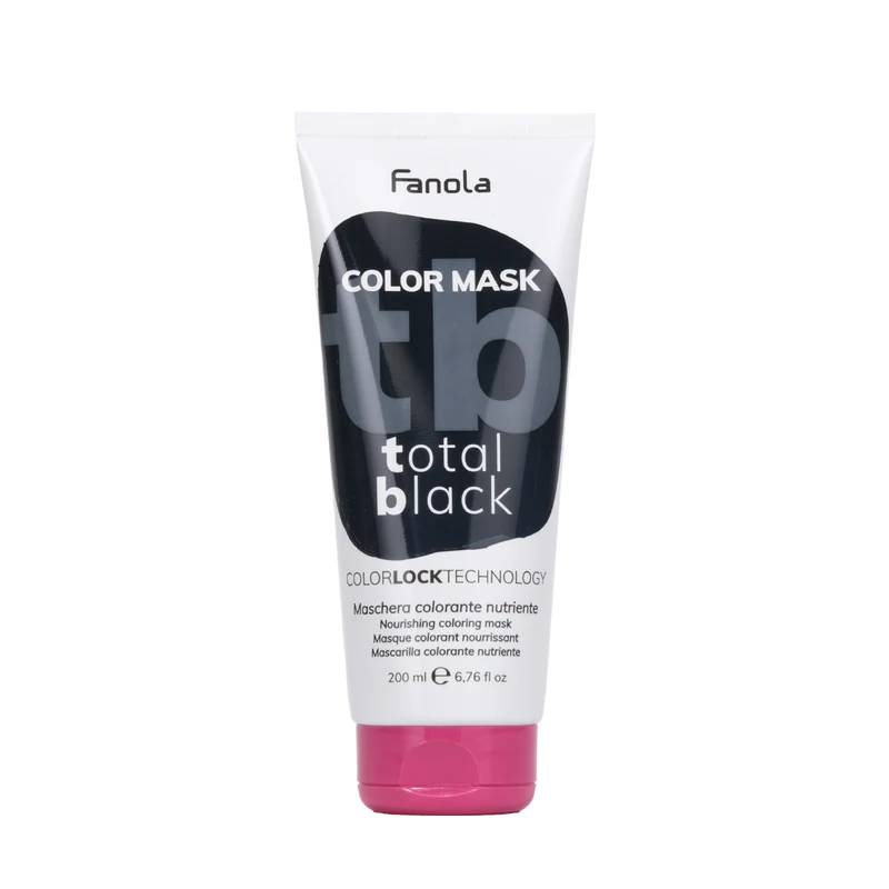 FANOLA COLOR MASK TOTAL BLACK 200 ML