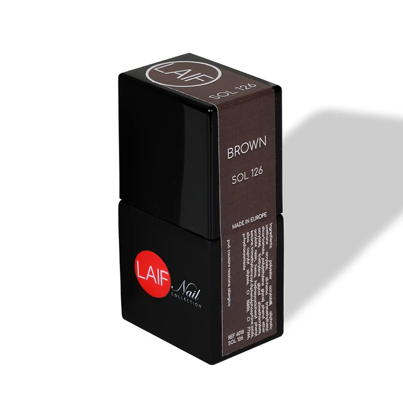 Laif Smalto Gel Semipermanente SOL 126 Brown 10ml