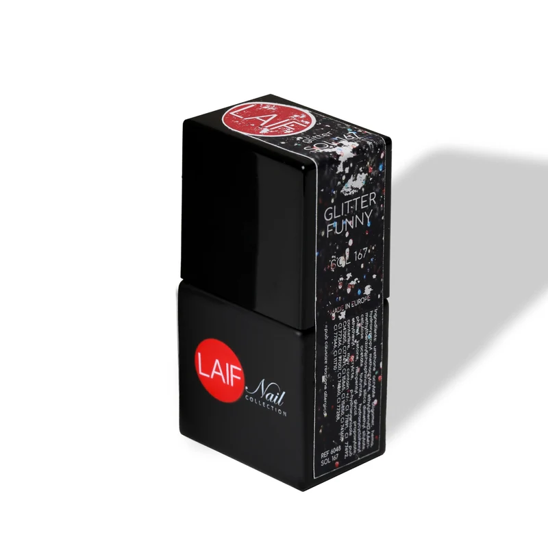 Laif Smalto Gel Semipermanente SOL 167 Glitter Funny
