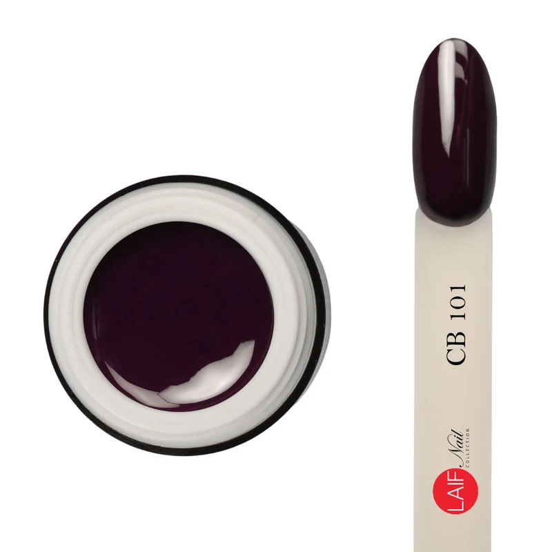 Laif Gel Color Basic CB101 Amarena – Gel Unghie Rosso Scuro 6 ml