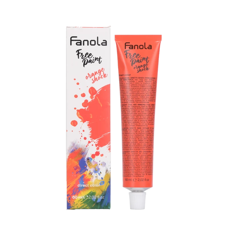 Fanola Free Paint Colori Diretti Orange Shock