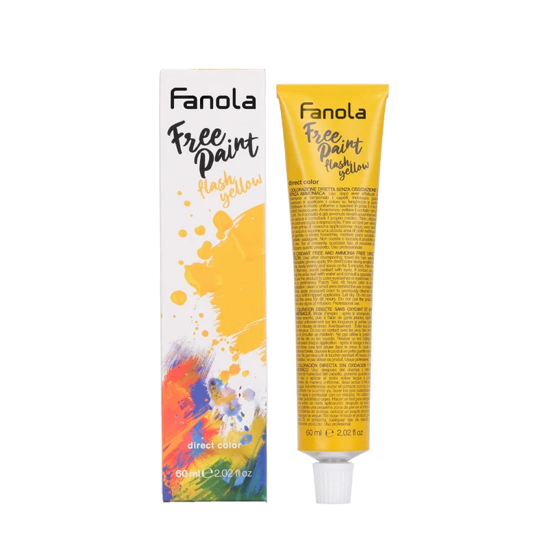 Fanola Free Paint Colori Diretti Flash Yellow