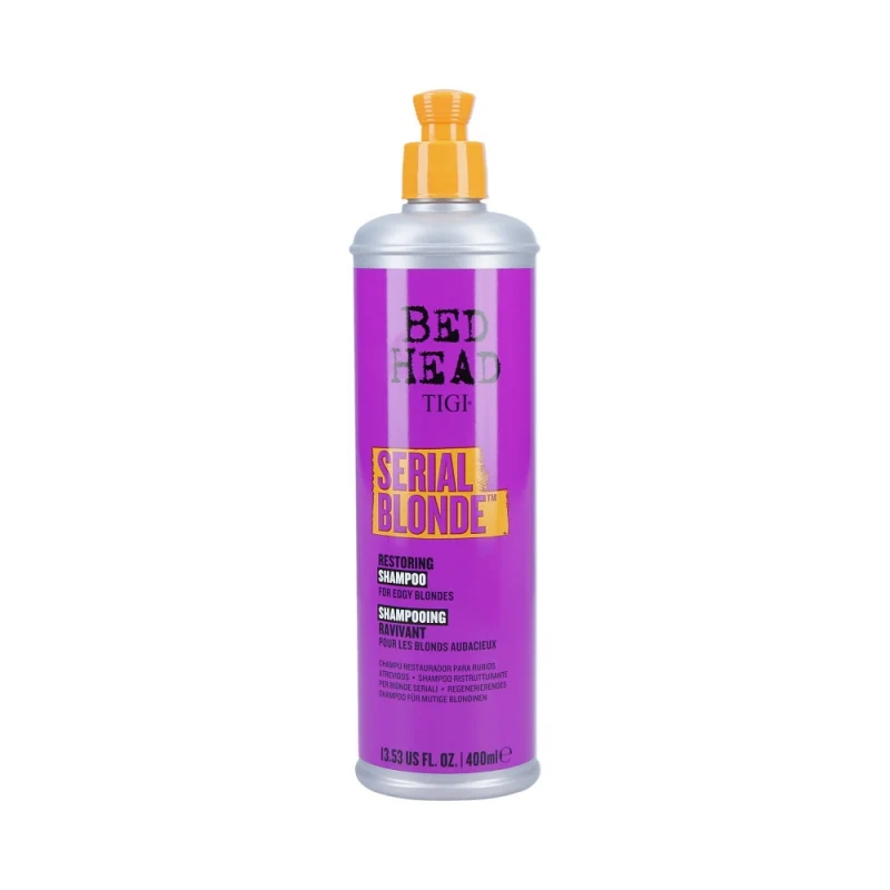 TIGI BED HEAD SERIAL BLONDE RESTORING SHAMPOO 400ML