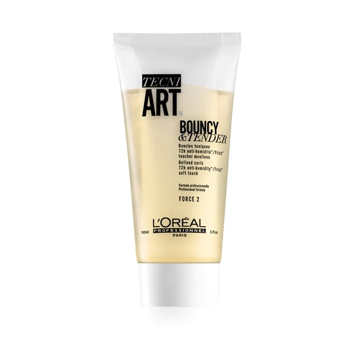 L'OREAL PROFESSIONNEL BOUNCY & TENDER GEL PER CAPELLI RICCI 150ML