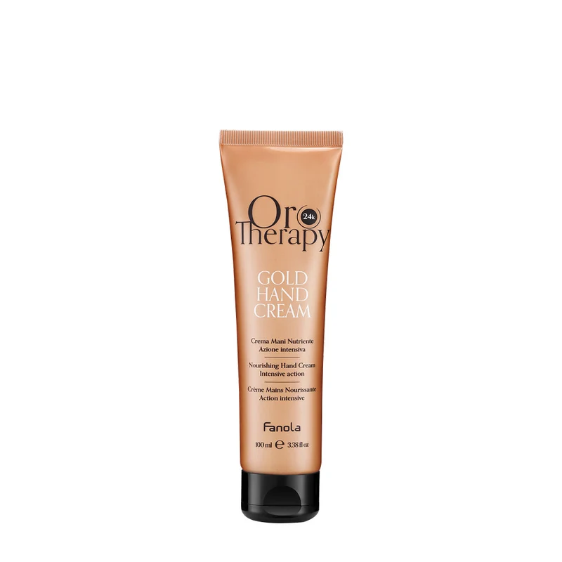 Fanola Oro Therapy Oro Puro Gold Hand Cream 100ml - crema mani nutriente