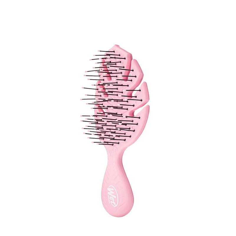 WetBrush Pro Go Green Mini Detangler Pink - mini spazzola districante
