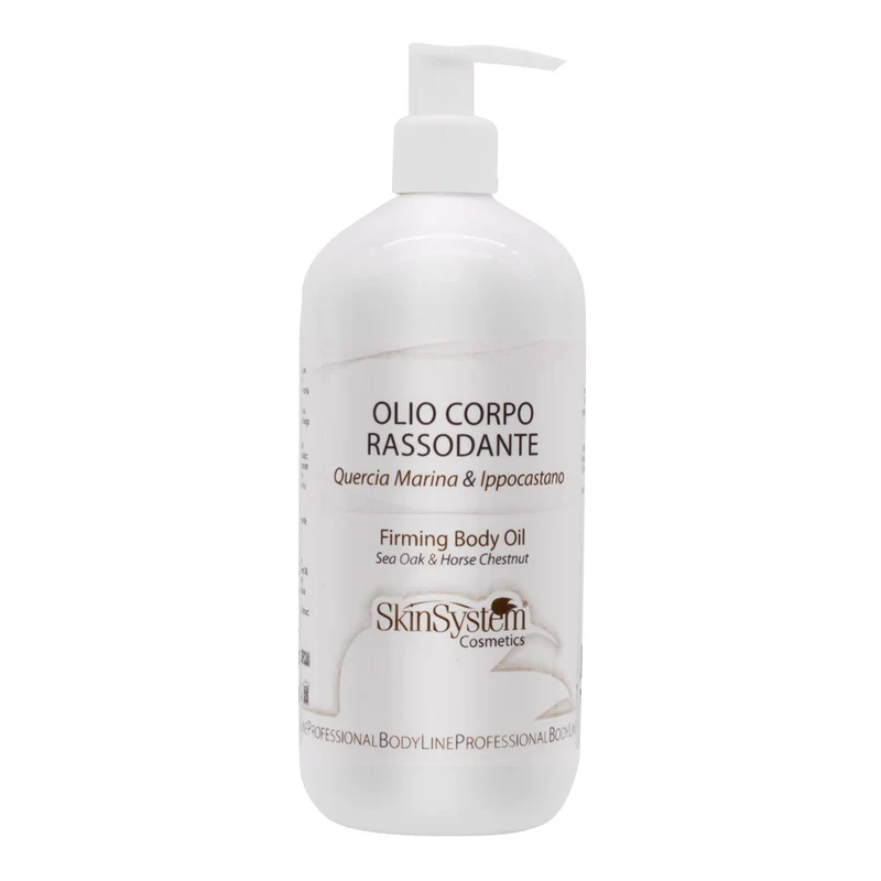 SkinSystem Firming Body Oil Sea Oak & Horse Chestnut 500ml - olio rassodante