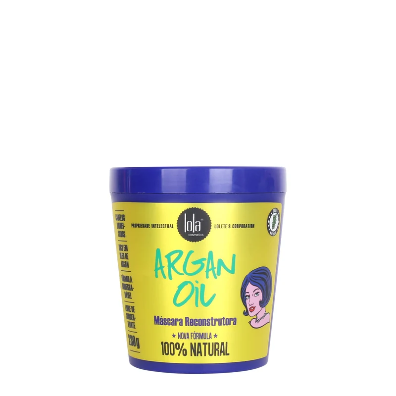 Lola From Rio Argan Oil Máscara Reconstructora 230gr - maschera ristrutturante capelli danneggiati