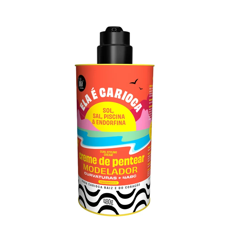 Lola From Rio Ela É Carioca Creme De Pentear Modelador 480gr - crema modellante capelli ricci
