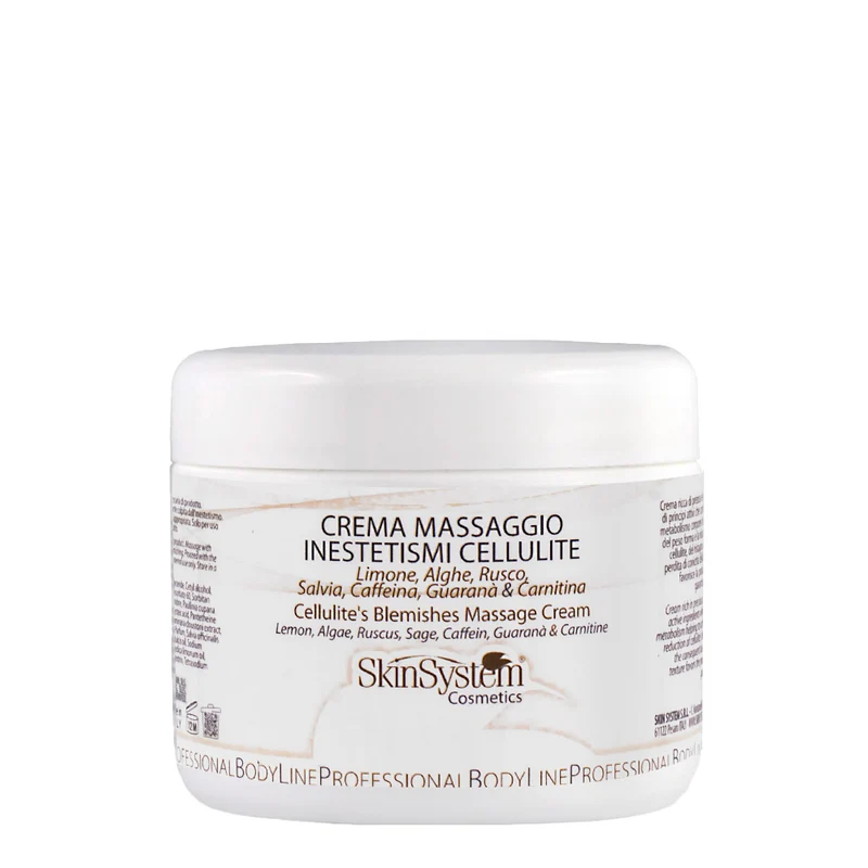 SkinSystem Cellulite's Blemishes Massage Cream 500ml - crema massaggio inestetismi cellulite