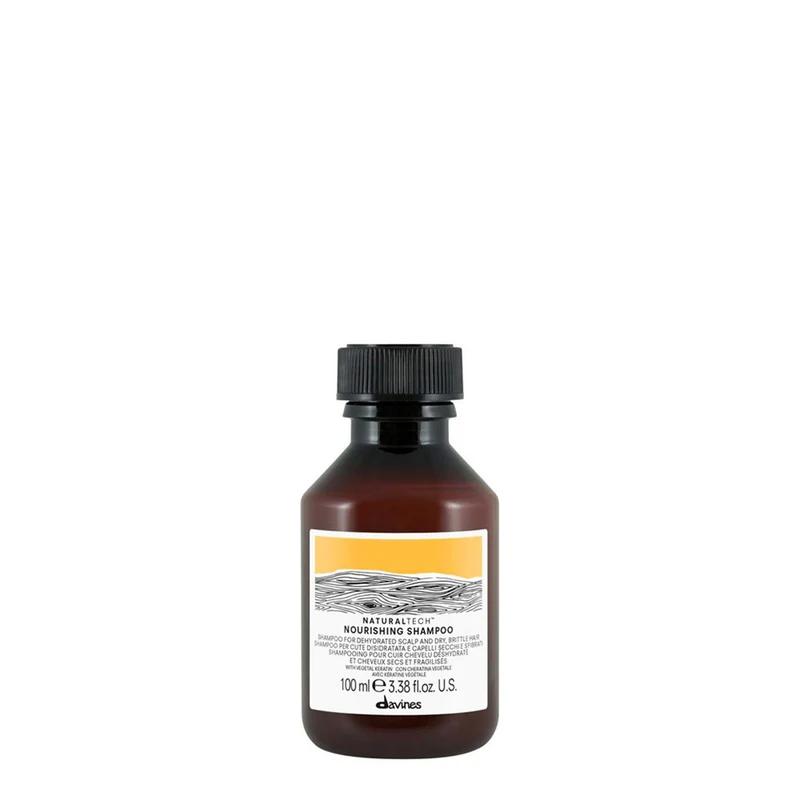 Davines Naturaltech Nourishing Shampoo 100ml - shampoo nutriente per cute e capelli secchi