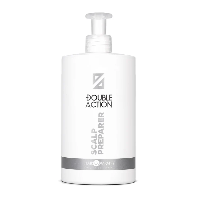 Hair Company Double Action Scalp Preparer 500ml - preparatore cutaneo pre trattamento