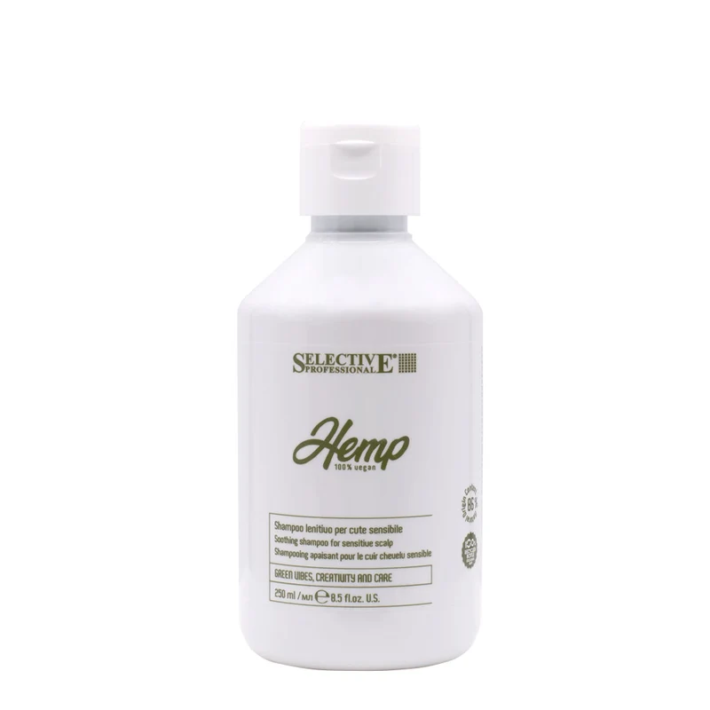 Selective Professional Hemp Lenitive Shampoo250ml - shampoo lenitivo cute sensibile