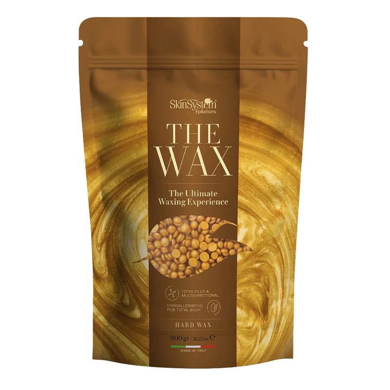SkinSystem The Wax Gold The Ultimate Waxing Experience 800gr - cera epilatoria elastica