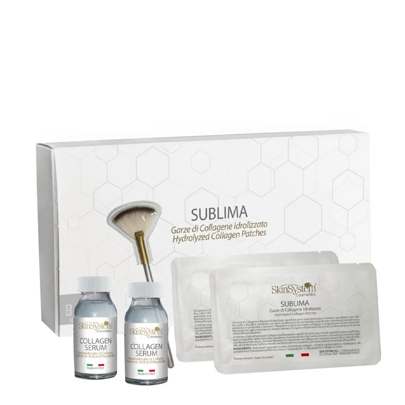 SkinSystem SublimA Hydrolized Collagen Patches - garze di collagene idrolizzato