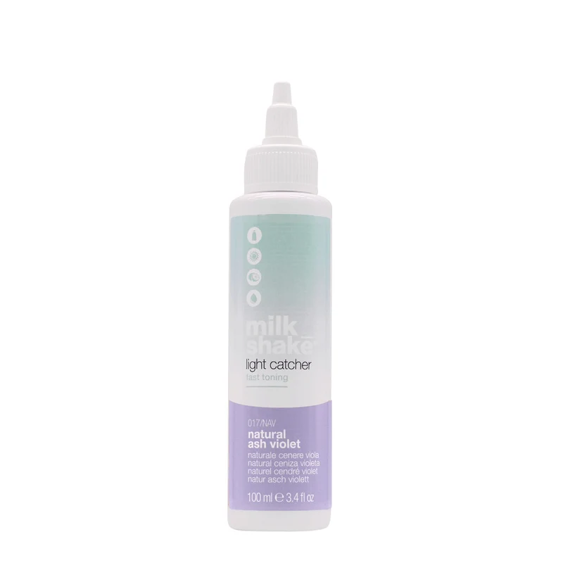 Z.one Concept Milk Shake Light Catcher Fast Toning 017/NAV Natural Ash Violet 100ml - riflessante istantaneo