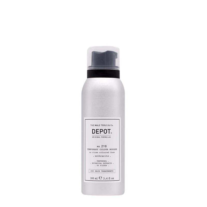 Depot Hair Treatments Temporary Colour Mousse Anthracite 100ml - schiuma colorata senza risciacquo