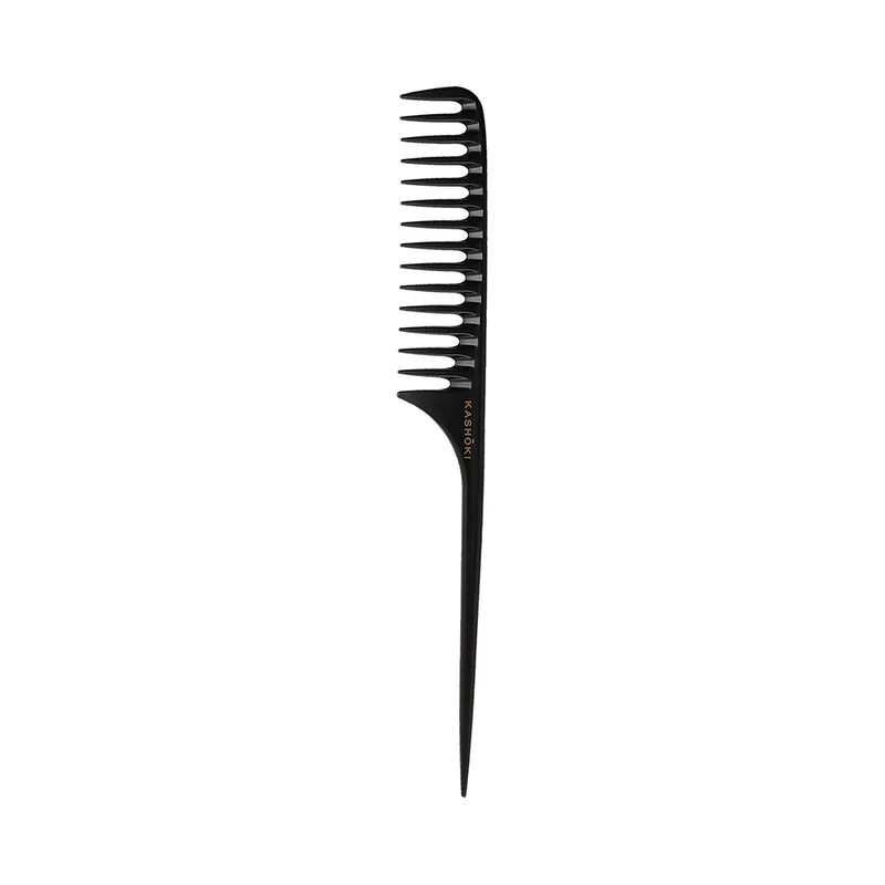 Kashōki Widely Teeth Tail Comb 450 - pettine a coda denti larghi