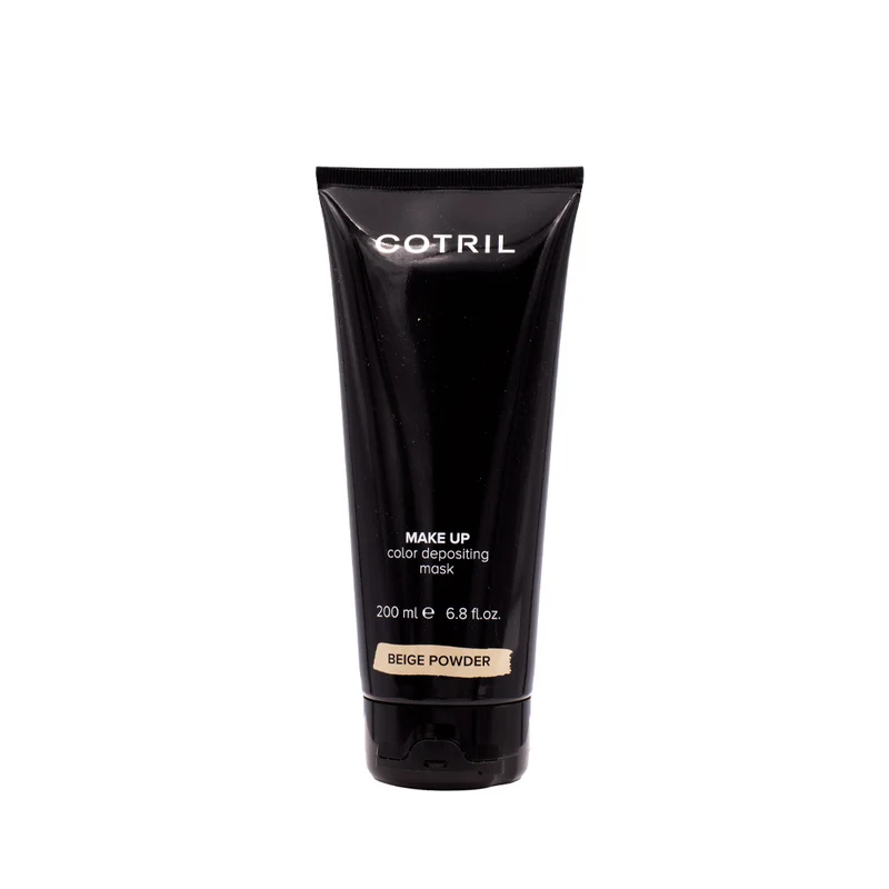 Cotril Make-Up Color Cream Beige Powder 200ml - maschera colorante condizionante