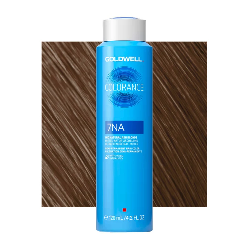 7NA Biondo medio cenere naturale Goldwell Colorance Cool browns can 120ml