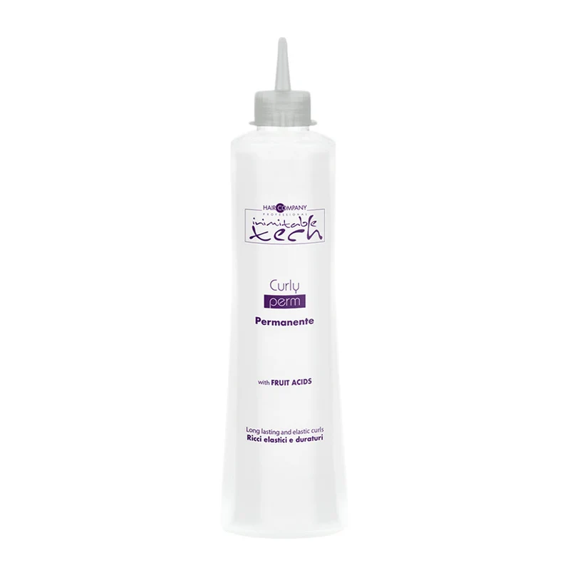 Hair Company Inimitable Tech Curl Perm 500ml - liquido permanente
