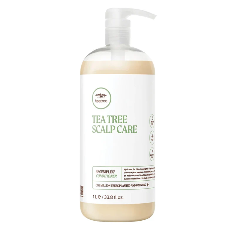 Paul Mitchell Tea Tree Scalp Care Regeniplex Conditioner 1000ml - balsamo idratante capelli fini