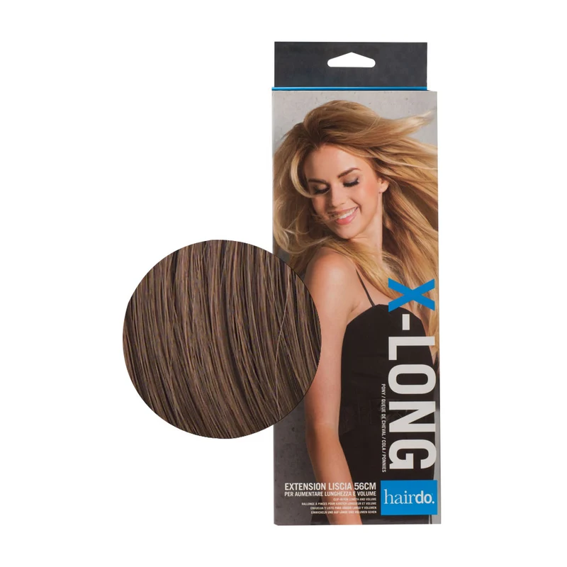 Hairdo Extension Liscia Castano Chiaro Dorato 56cm - extension liscia
