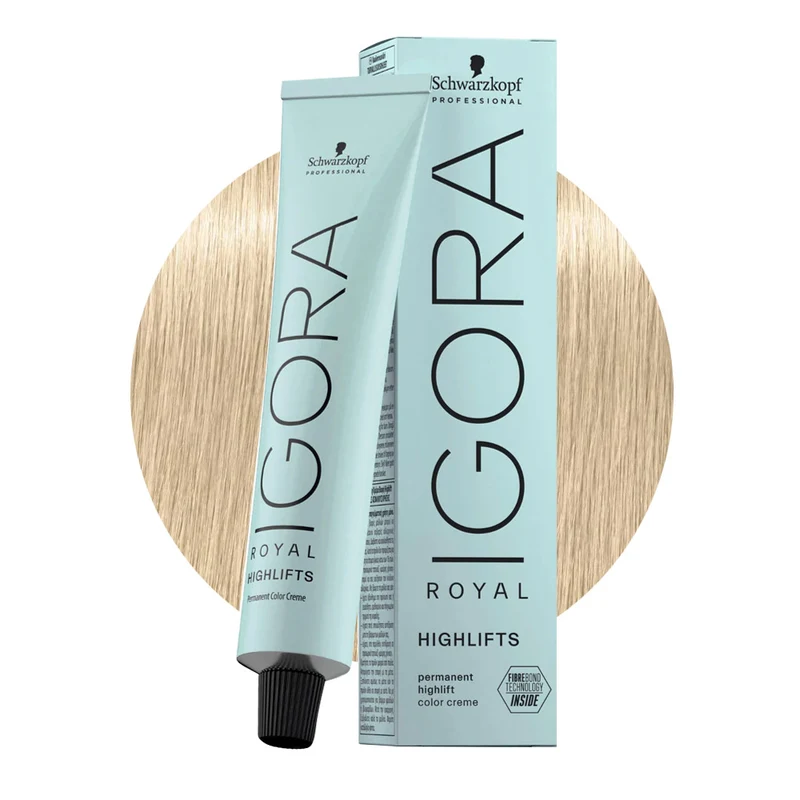 Schwarzkopf Igora Royal Highlifts 12-1 Biondo Superschiarente Cendré 60ml - colorazione permanente