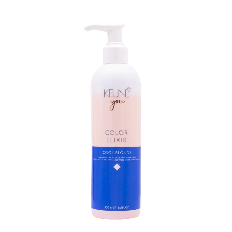 Keune You Color Elixir Cool Blonde 250ml - capelli biondi , bianchi o grigi