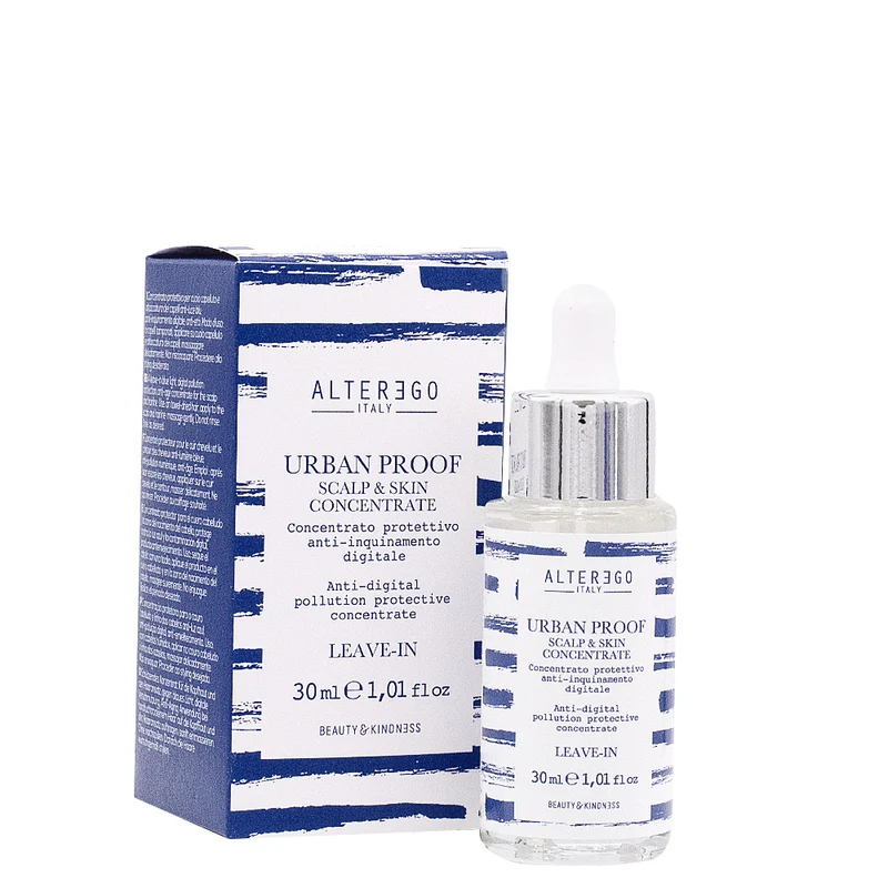 Alterego Urban Proof Scalp & Skin Concentrate 30ml - trattamento protettivo cuoio capelluto
