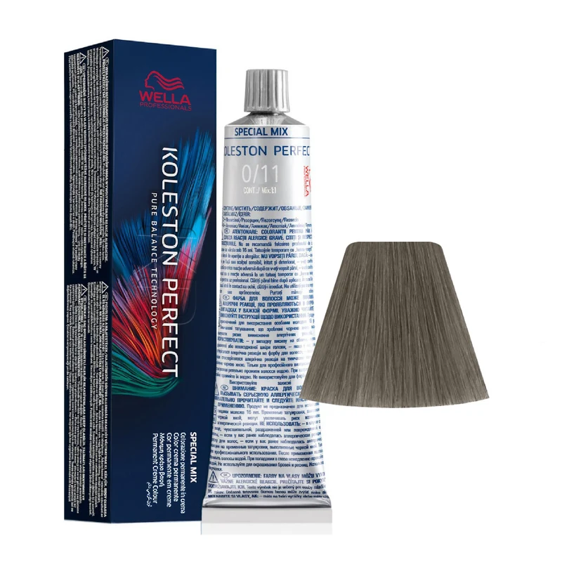 Wella Koleston Perfect Me+ Special Mix 0/11 Cenere Intenso 60ml - colorazione permanente