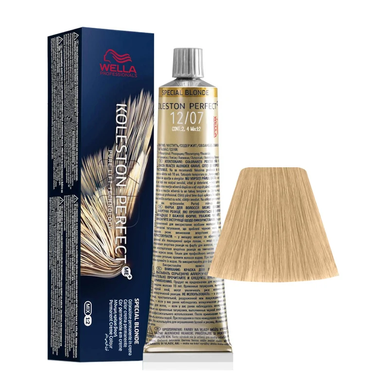 Wella Koleston Perfect Me+ Special Blondes 12/07 Naturale Sabbia 60ml - colorazione permanente