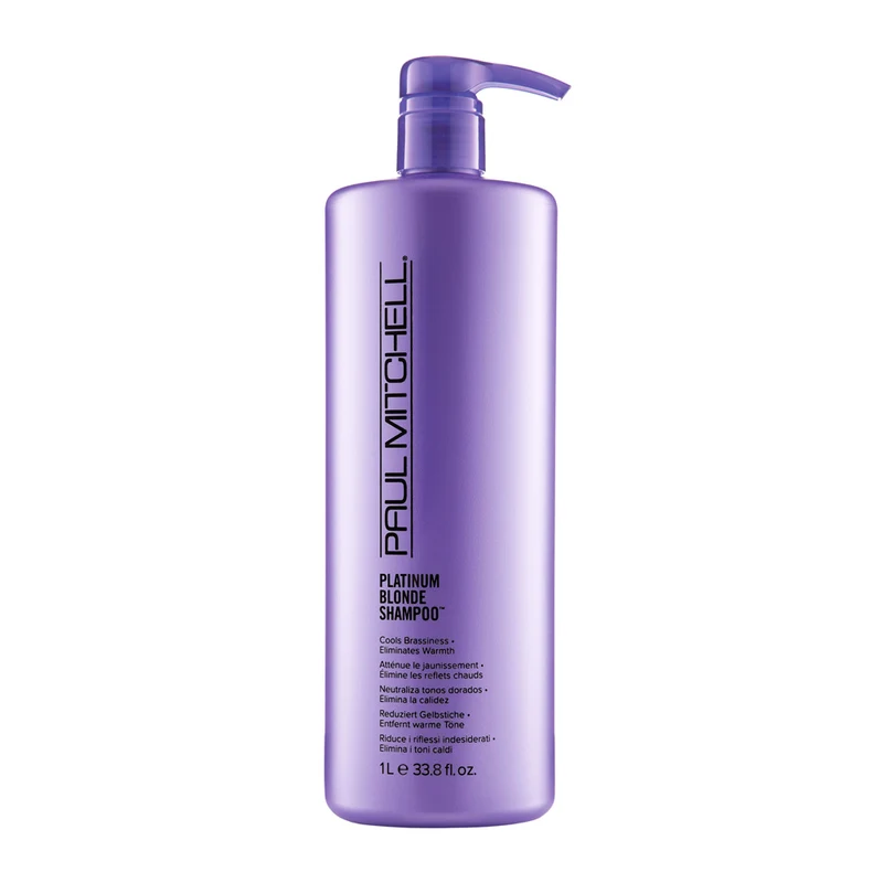 Paul Mitchell Platinum Blonde Shampoo 1000ml - shampoo capelli biondi, grigi, bianchi