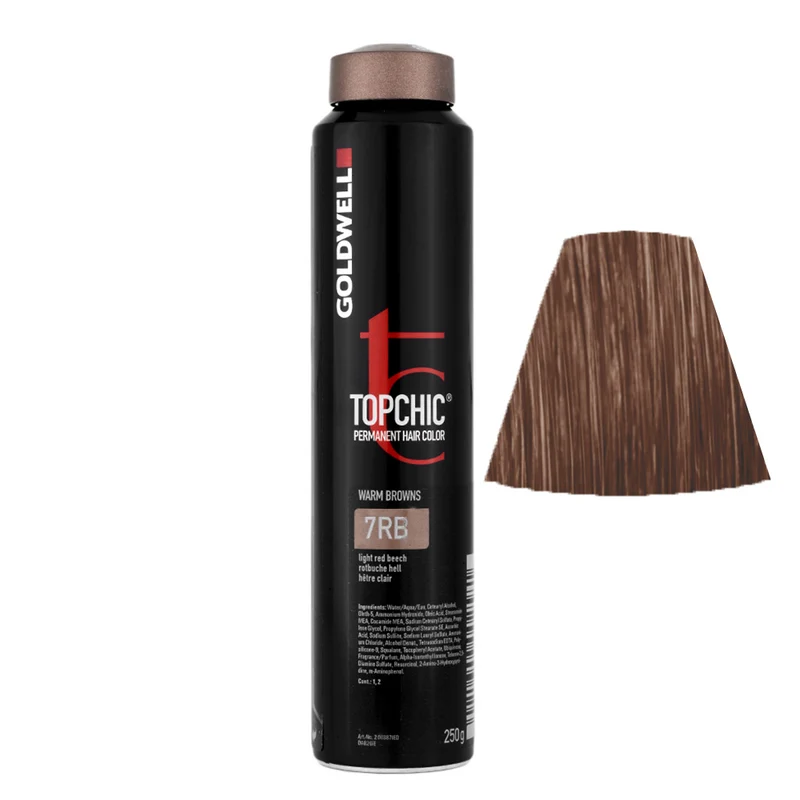 Goldwell Topchic Can 7RB Light Red Beech 250gr - colore permanente in bombola