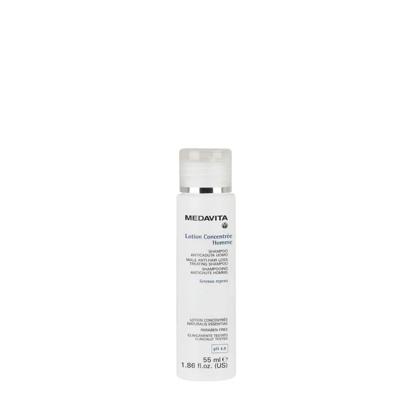 Medavita Cute Lotion Concentrée Homme Anti Hair Loss Treating Shampoo 55ml - shampoo anticaduta uomo pH 4.8