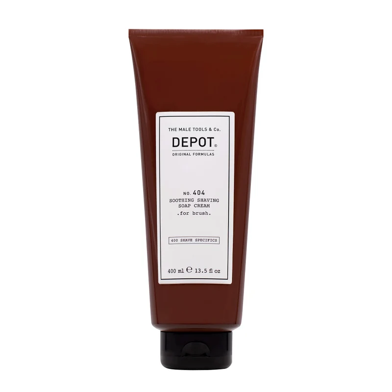 Depot Shave Specifics Soothing Shaving Soap Cream for Brush 400ml - sapone da barba lenitivo per pennello