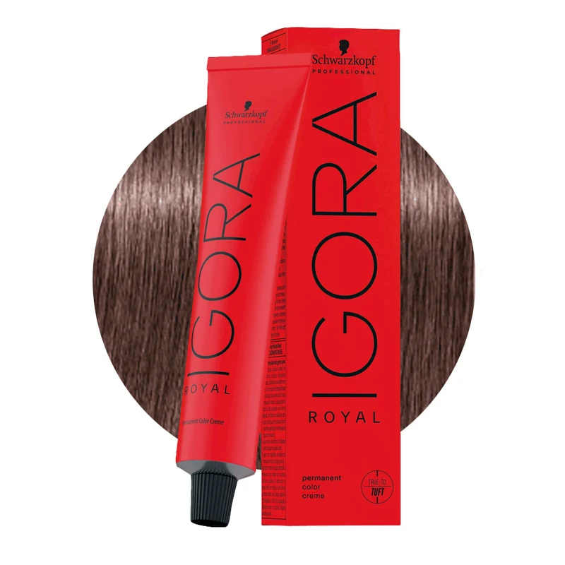 Schwarzkopf Igora Royal 7-48 Biondo Medio Beige Rosso 60ml - colorazione permanente