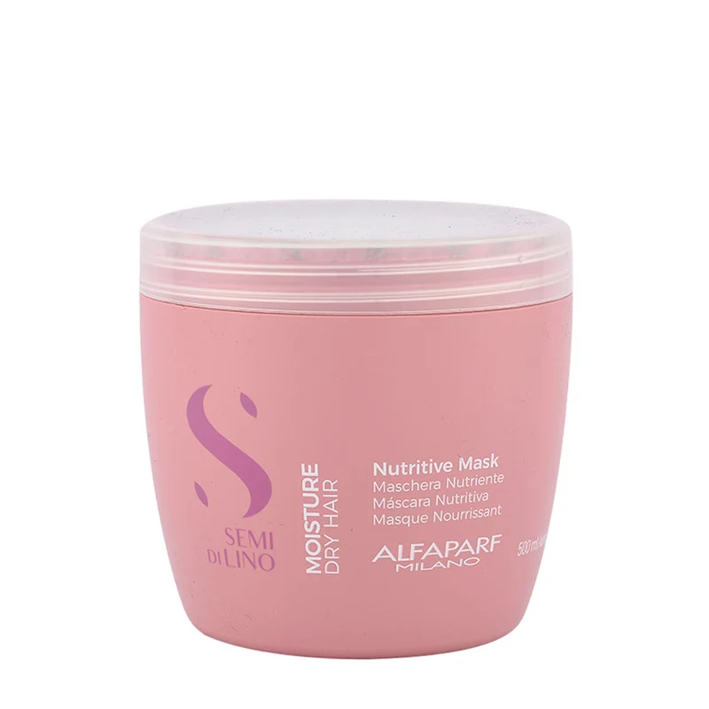 Alfaparf Milano Semi Di Lino Moisture Nutritive Mask 500ml - maschera nutriente per capelli secchi