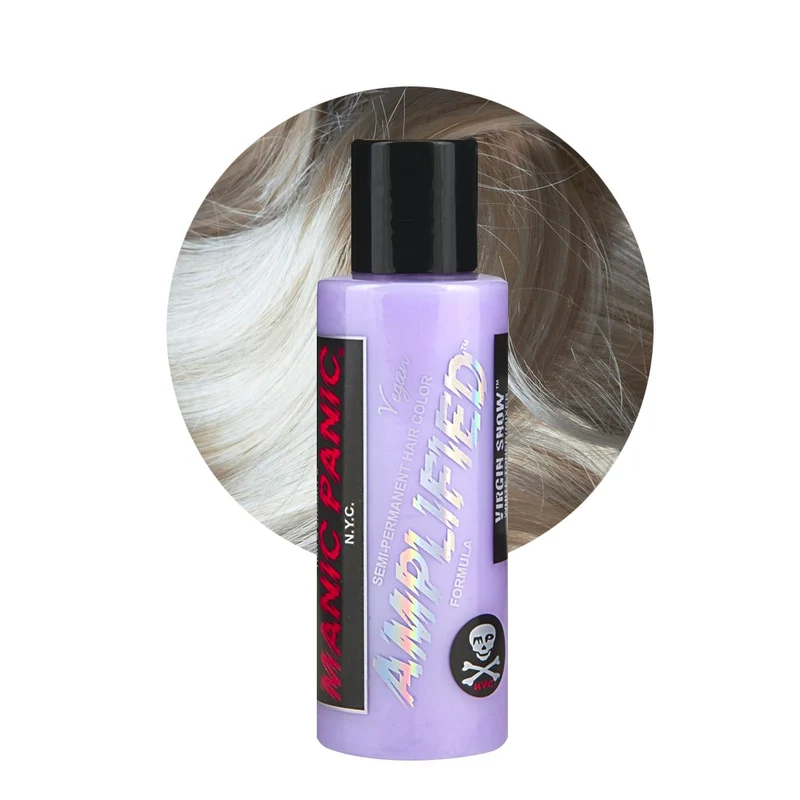 Manic Panic Amplified Cream Formula Virgin Snow 118ml - colore semipermanente a lunga durata