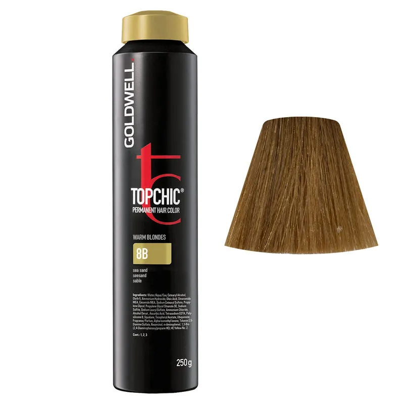 Goldwell Topchic Can W8B Sea Sand 250gr - colore permanente in bombola