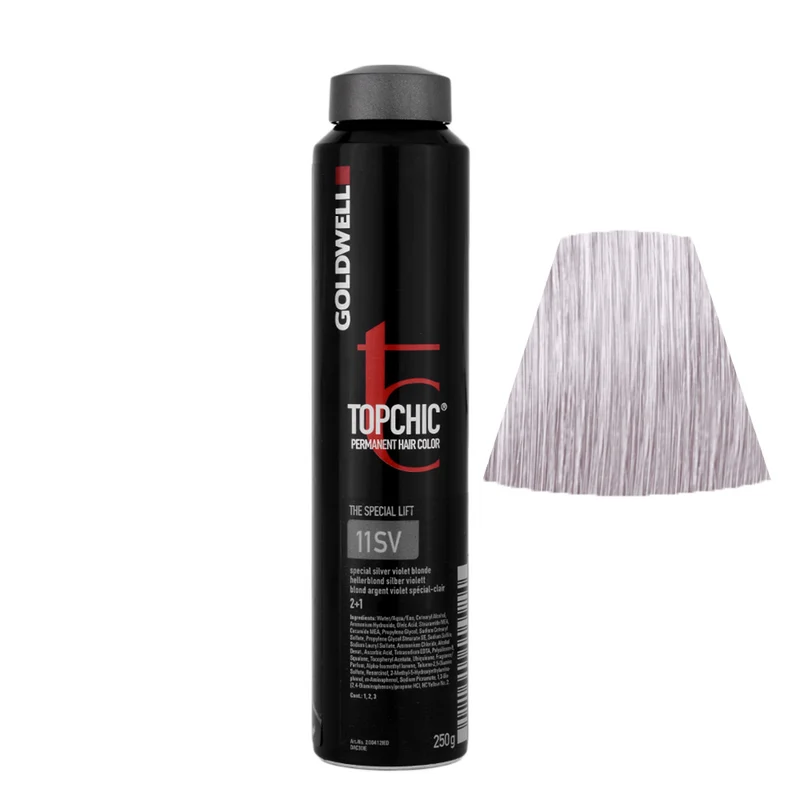 Goldwell Topchic Can 11SV Light Blonde Silver-Violet 250gr - colore permanente in bombola