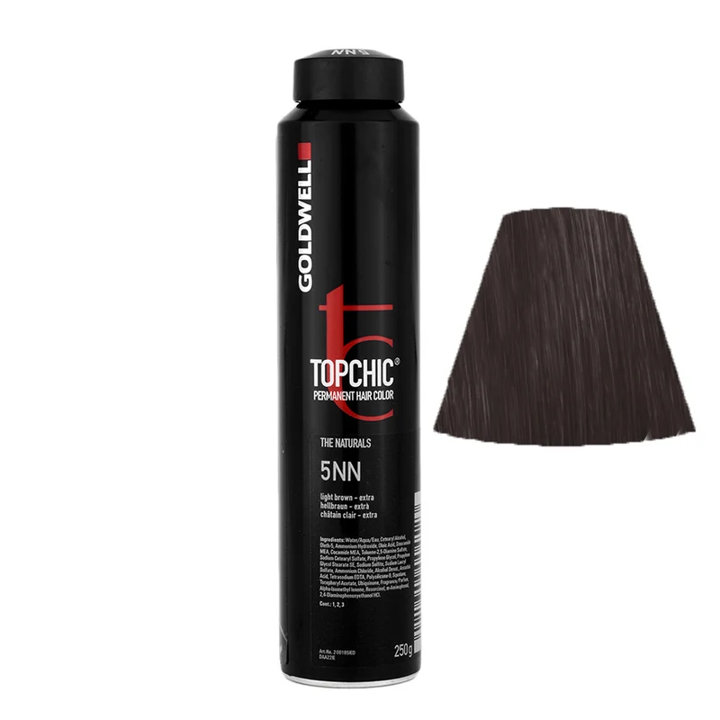 Goldwell Topchic Can 5NN Light Brown Extra 250gr - colore permanente in bombola