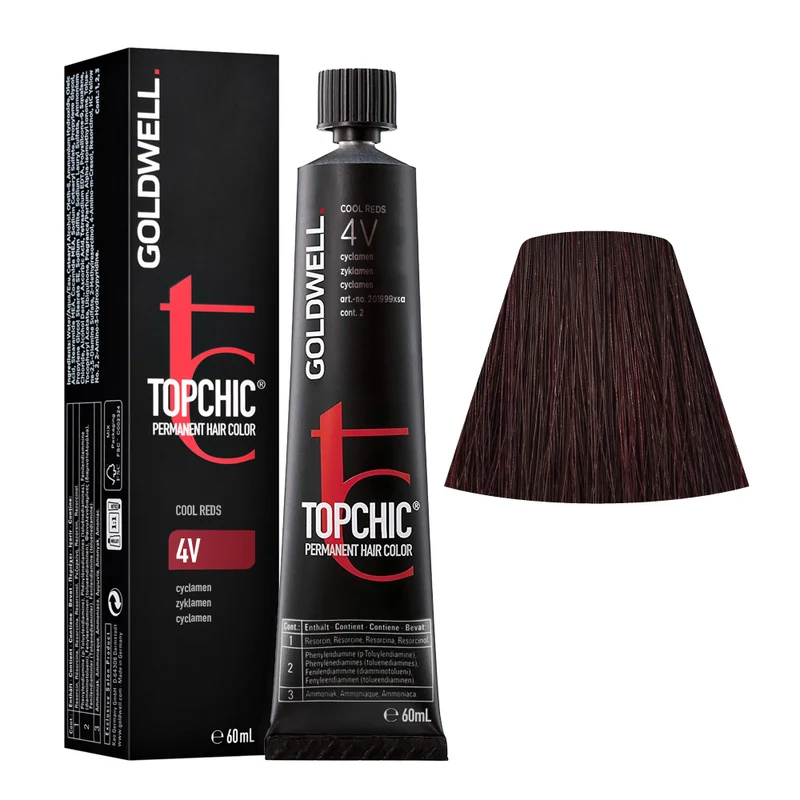 Goldwell Topchic Tube C4V Cyclamen 60ml - colore permanente in tubo